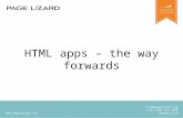 PPA Tech Talk: HTML apps