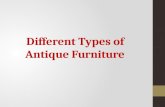 Different Types of Antique Furniture
