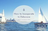 How to Incorporate in Delaware