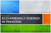 Solution of Pakistan's Energy Cricis