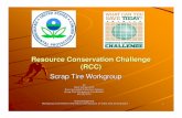 RCC Scrap Tire Workgroup ~ Can we do the same with Plastic Pollution Issues?