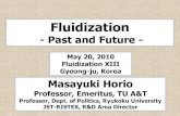 100520 fluidization   past and future,  plenary by horio at fluidization xiii