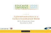 Cyberinfrastructure in a Carbon-Constrained World