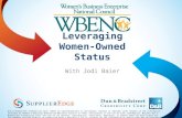 Leveraging Woman-Owned Status to Win Corporate & Government Contracts