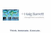 Haig Barrett Overview Sustainovation Group