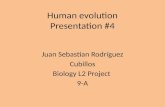 Human evolution (presentation #4 biology l2 project)