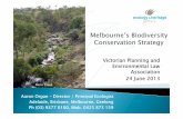 Melbourne's Biodiversity Conservation Strategy_Ecology and Heritage Partners Presentation 24062013