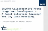 Beyond Collaborative Model Usage and Development – A Model Lifecycle Approach for Lay User Modeling