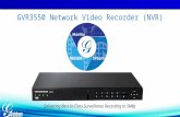 Grandstream Network Video Recorder GVR3550 presentation