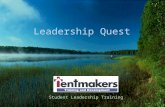 Tentm.org - Leadership Quest Slide Show