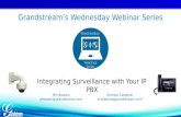 Integrating Surveillance with an Grandstream UCM IPPBX