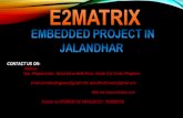 Embedded final year project in jalandhar