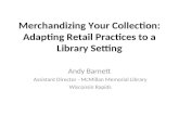 Merchandizing your collection