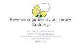 Reverse engineering and theory building v3