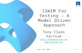 Iswim for testing
