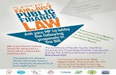 Promote a fair and just public finance laws posters
