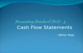 Accounting Standard-3 Cash Flow Statement by Nithin Raj