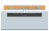 Villa Blandino B&B