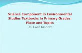 Science Component in Environmental Studies Textbooks in Primary Grades: Place and Topics