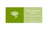Storytelling Alice - A professional development workshop