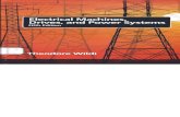 Electrical machines, drives, and power systems 5E by Theodore Wildi