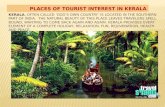 Places of tourist interest in kerala