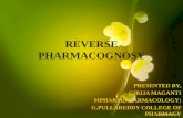 Reverse pharmacognosy