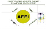 Aefi investigating & causality assessment