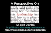 Luke dowden's Leadership Perspective