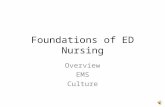 Foundations of ED Nursing