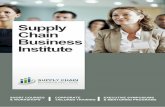 Supply Chain Business Institute Overview Brochure