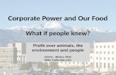UCCS Presentation: What If People Knew?
