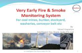Smoke & Fire detector - Early fire monitoring system for Coal application