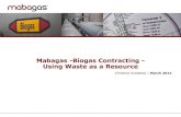 20120314 mabagas company presentation biogas contracting