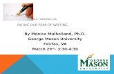 Facing Our Fear of Writing
