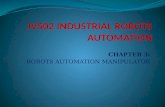 Chapter3 Robots automation manipulator