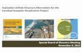 Evaluation of Rate Structure Alternatives for Carlsbad Seawater Desalination Project - Nov. 8, 2012