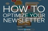 How to Optimize Your Newsletter