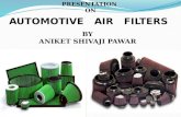 Air filter seminar ppt