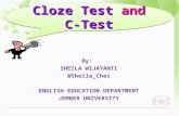 Cloze and C-Test_Language Assessment - By Sheila Chei