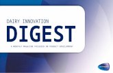 DAIRY INNOVATION DIGEST - The Who, What, Where, When & Why