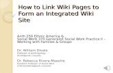 How to link wiki pages