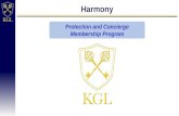 Harmony membership program