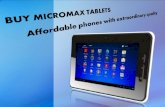 BUY MICROMAX TABLETS – Affordable phones with extraordinary quality