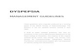 British Society of Gastroenterology Dyspepsia Management ...