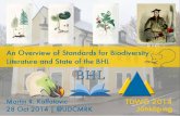 An Overview of Standards for Biodiversity Literature and the State of the BHL