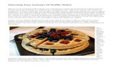 Selecting Easy Systems Of Waffle Maker