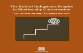 The Role of Indigenous Peoples in Biodiversity Conservation The Natural but Often Forgotten Partners THE WORLD BANK