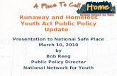 Reconnecting Homeless Youth Act Provisions