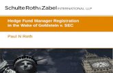 Hedge Fund Manager Registration in the Wake of Goldstein v. SEC